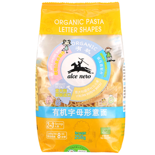 Alce Nero有机尼奥有机字母形意大利面250g 儿童 意大利进口意面