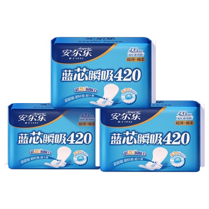 安尔乐卫生巾棉柔超薄长夜用420