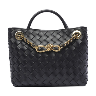 BOTTEGA VENETA 小号女andiamo 黑色bv链条包2026早春 意大利代购