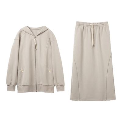 糖皮出品 草长莺飞 高腰松紧抽绳 韩女风半身卫裙