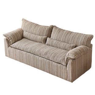 布艺沙发小户型新款客厅现代简约直排两三人位出租房民宿公寓沙发