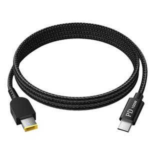 拓振Type-c转DC诱骗线100W快充2m适用联想惠普戴尔笔记本电脑充电线20V5A芯片高速充电PD快充数据带PD转接线