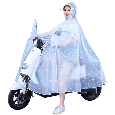 雨衣电动车单人全身防暴雨