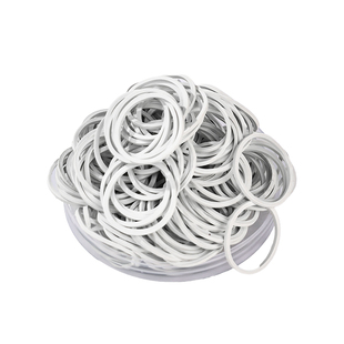 越南白色橡皮筋牛皮筋耐用皮套橡胶圈工业用橡皮圈高弹力皮筋乳胶