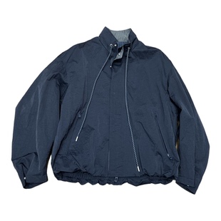 侧重春季新款轻奢格子拼接立领夹克男美式宽松户外休闲痞帅外套潮