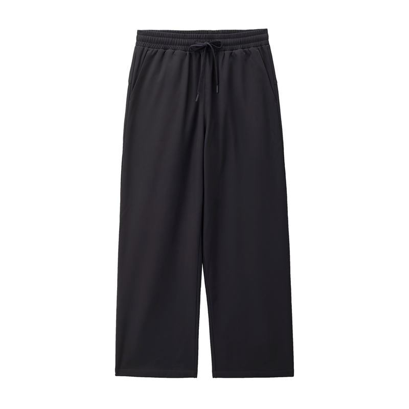 佐丹奴裤子男装秋冬新款加绒户外抽绳松紧腰软壳冲锋裤男13115179