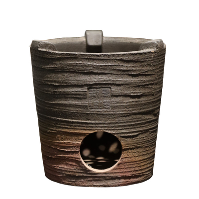 纯手工粗陶户外煮茶炉