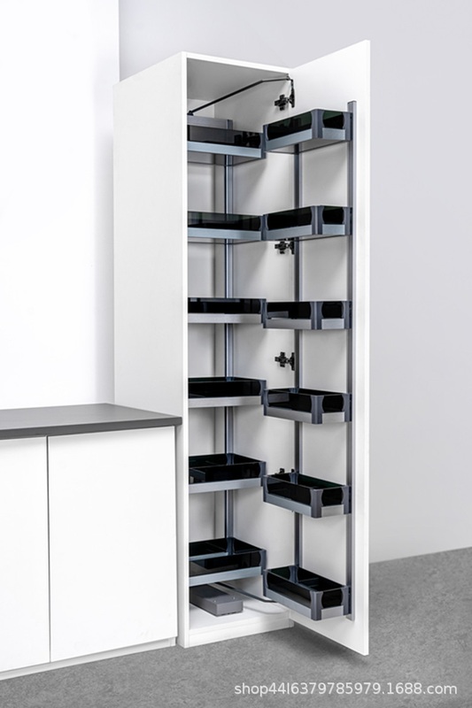 非标准尺寸定制一套起订橱柜拉篮收纳五金碗篮碗碟厨房滑轨推拉式