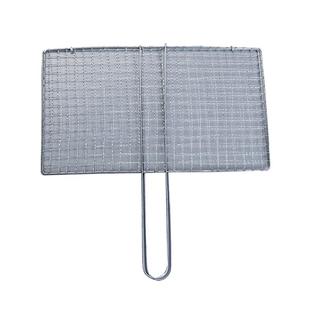 烧烤夹子烤鲫鱼烤菜拍子烤鱼韭菜户外不锈钢烧网夹板专用工具用品