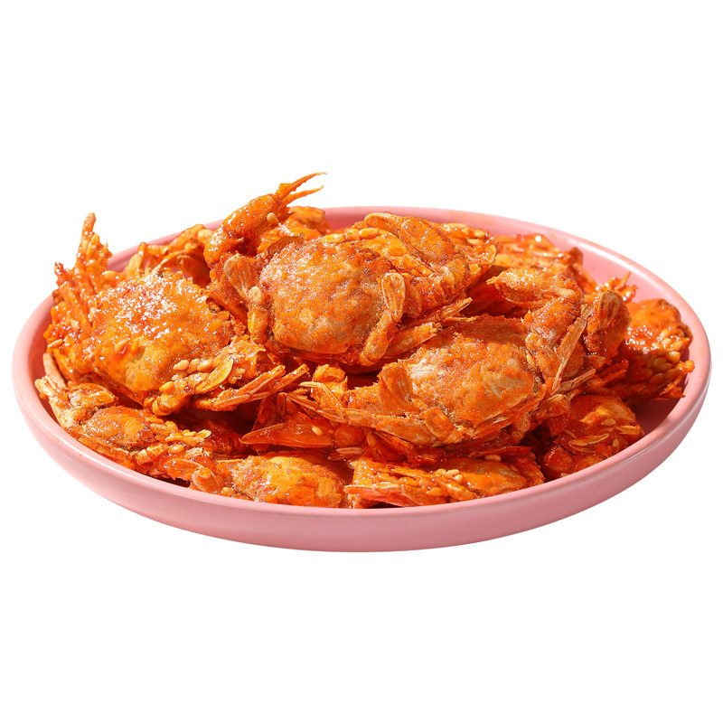 北海印象即食香辣小海蟹品质无忧