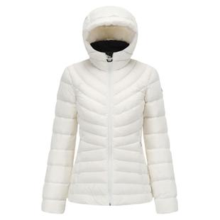 迪卡侬羽绒服女秋冬外套内胆鸭绒加厚保暖连帽户外排骨面包服ODT3