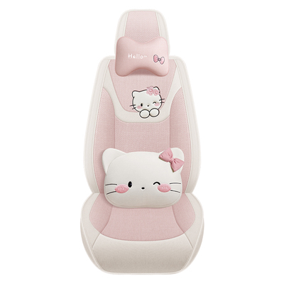 本田思域飞度缤智XRV型格座椅套HRV凌派来福酱汽车坐垫全包围座套