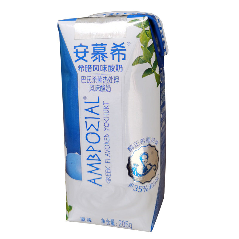伊利原味安慕希礼盒装早餐酸奶