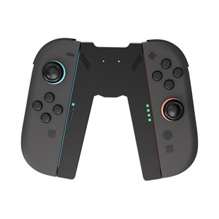 澳加狮正品switch2手柄充电握把磁吸NS2手柄充电器手把桥型配件