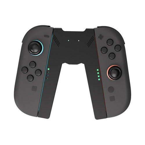 澳加狮正品switch2手柄充电握把磁吸NS2手柄充电器手把桥型配件