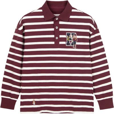 暇步士童装儿童长袖T恤POLO衫