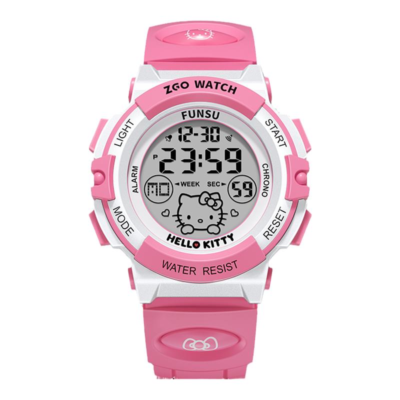 正港ZGOx三丽鸥儿童专用手表女孩女童只看时间防水小学生电子女生