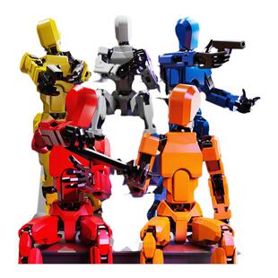 萝卜小人幸运dummy13多关节可动人偶玩具3d打印男孩六一儿童节仔