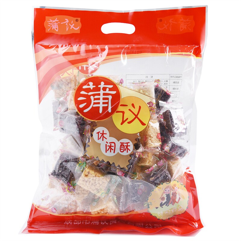 蒲议休闲酥四川蒲江特产混合米花中式糕点/新中式糕点