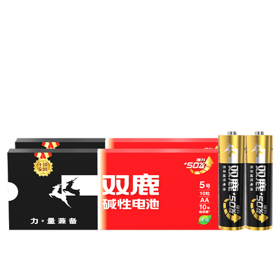 双鹿遥控玩具5号电池碱性