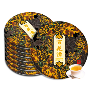 百花潭普洱茶生茶茶饼357g云南七子饼茶古树茶叶自己喝口粮茶茶饼