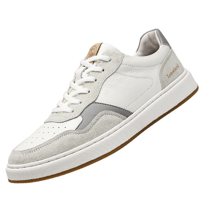 Leaveland枫叶轻板鞋皮革拼接