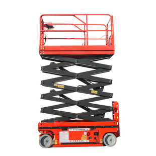 全自行走式升降机移动剪叉式高空维修作业登高车电动液压升降平台