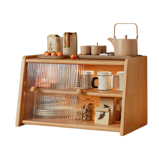 实木杯架防尘咖啡杯水杯子收纳餐桌台面茶杯茶具放置餐边柜置物架