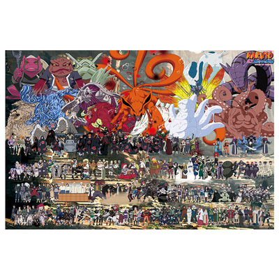 火影忍者墙贴画鸣人晓组织海报