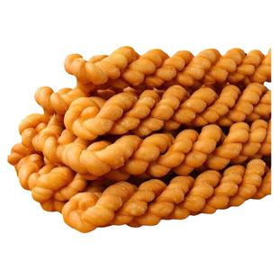 陕西特产手工老式长麻花450g休闲传统散装油茶砂锅商用咸酥脆零食