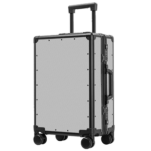 理想主义碳纤维行李箱20寸小型密码登机箱24寸旅行拉杆箱结实耐用