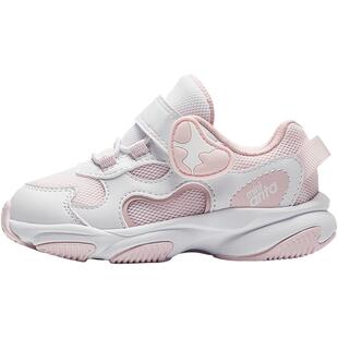 安踏学步鞋二阶段秋季新款软底轻便运动鞋女宝宝鞋子幼儿园鞋童鞋