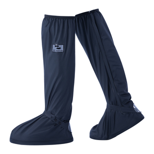 高筒过膝防水鞋套防滑加厚耐磨雨鞋套赶海雨靴下雨天反复使用脚套