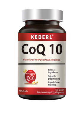 辅酶q10胶囊人参灵芝omega3鱼油