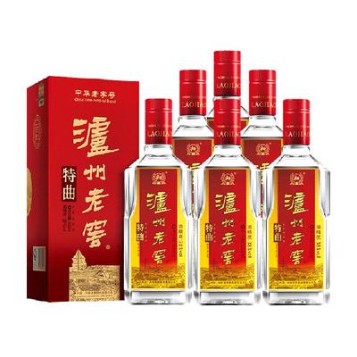 38度泸州老窖特曲500ml*6