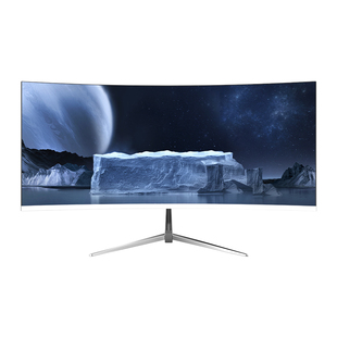 34寸曲面显示器1ms电竞游戏高刷4K165Hz高清台式电脑显示器IPS屏