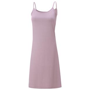 梦特娇莫代尔吊带睡裙女夏季薄款冰丝睡衣性感内衣中长款背心裙子