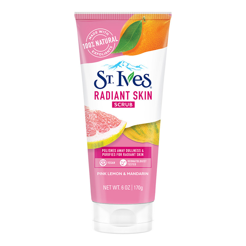ST.IVES圣依肤柠檬柑橘面部磨砂