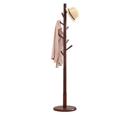 家逸全实木单杆挂衣架