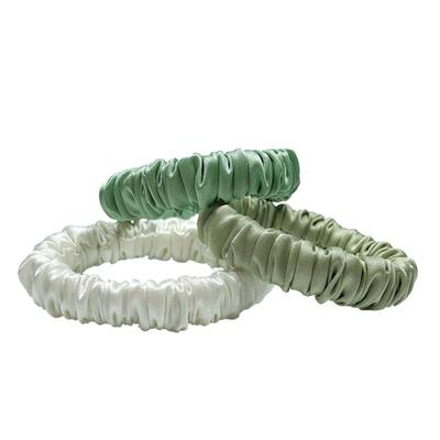 发圈桑蚕丝韩国洋气时尚皮筋发绳