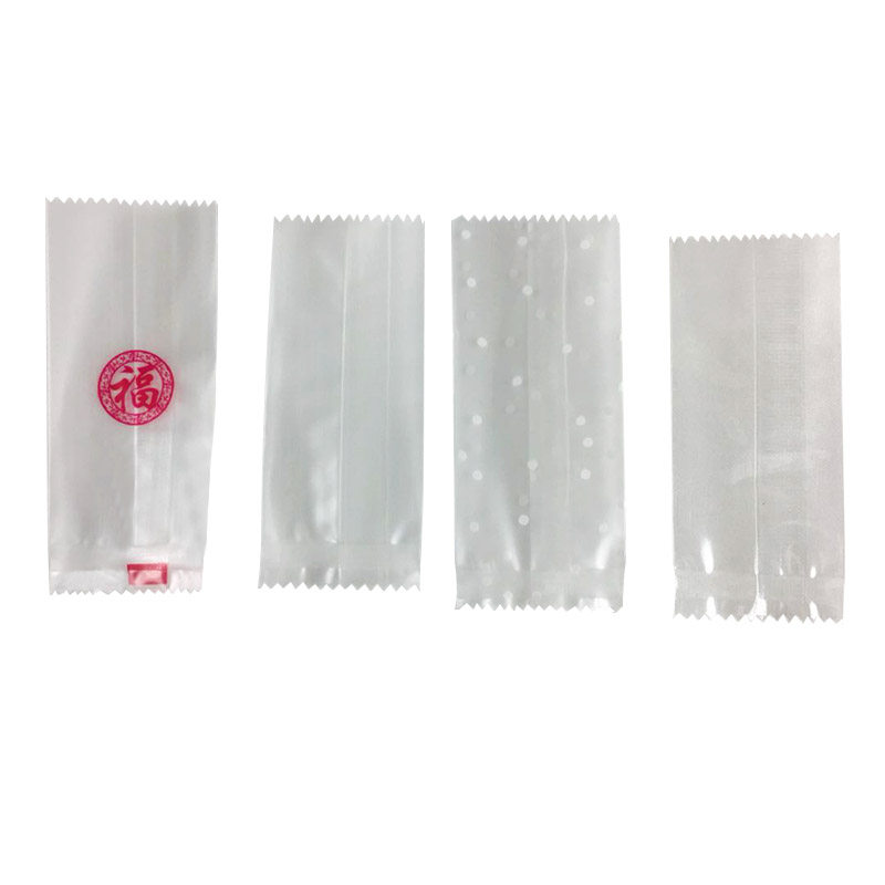 糖果袋烘焙牛轧糖包装纸磨砂牛轧糖包装袋透明太妃糖纸包装机封袋