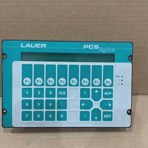 LAUER PCS LIGHT PG 080.308.E 011097 Control Panel Operator P