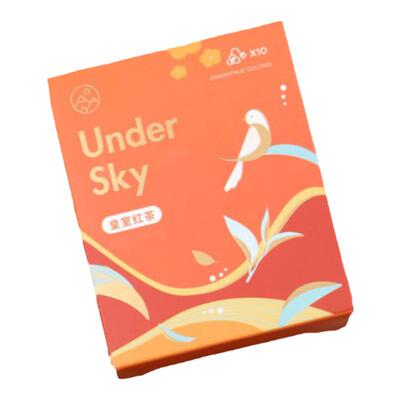 UnderSky红茶组合多口味荔枝小种红茶 玫瑰英德红茶 茉莉滇红茶包