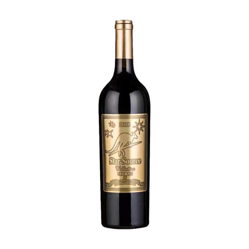 热销澳洲进口红酒星光源珍藏袋鼠高档干红葡萄酒正品名酒