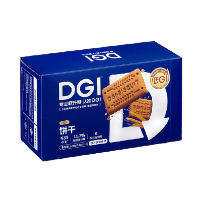 dgi无蔗糖低gi全麦粗粮饼干