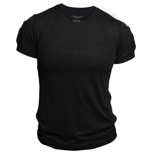 异种兵推荐圆领宽松速干战术短袖刺绣工艺抗皱散热户外军迷短T恤