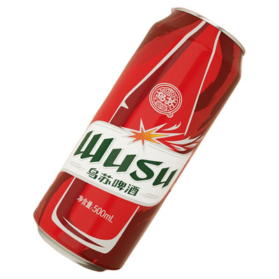 红乌苏500ml*12罐新疆烈酒啤酒夺命大乌苏烈性啤酒整箱罐装低浓度