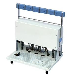 宝预KS40电动三孔重型打孔机人事档案装订打孔机财务凭证银行档案活页本打洞器圆孔冲孔机钻洞器打孔机装订机