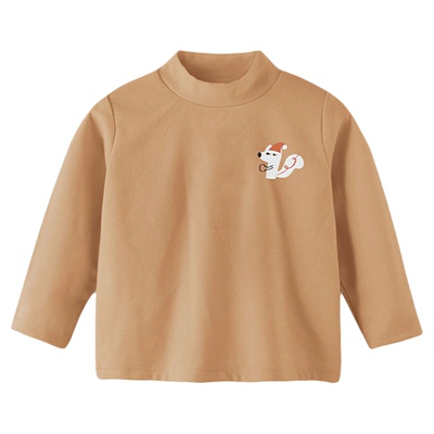 懿琪宝贝半高领休闲长袖