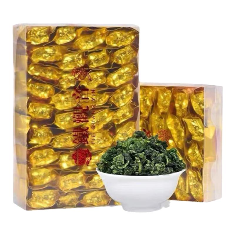 铁观音茶叶一级浓香型乌龙茶春茶礼盒250g小包装特价买一送一包邮